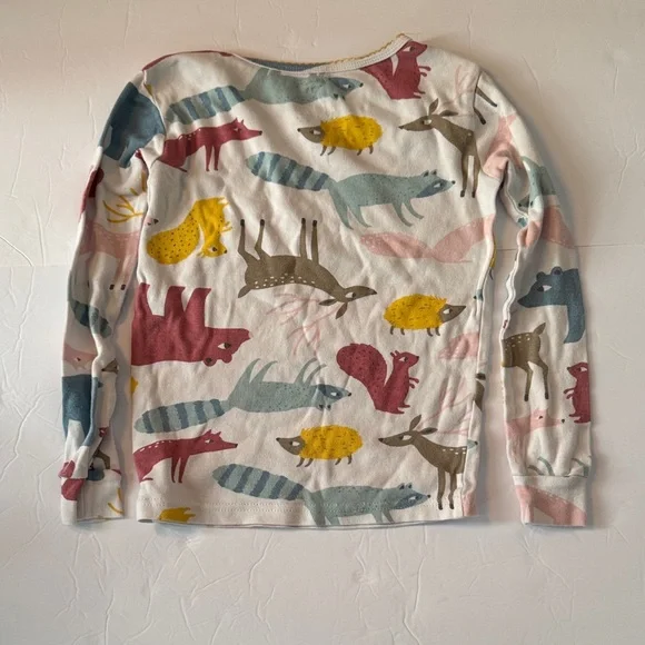 Deal 2 for $10 Carter's Pajama Set - Animal and Polka Dot. Girls Size 8. GUC - Picture 8 of 10